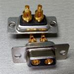 Konektor Koaksial D-SUB 2W2 (RF) Tipe Solder Wanita & Pria